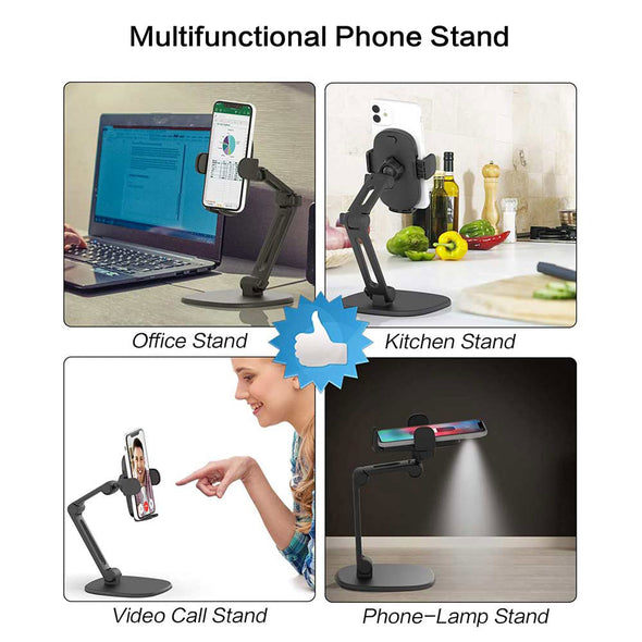 Adjustable Height Desk Phone Stand