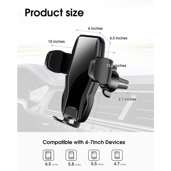 Stable Car Vent Mount Phone Holder