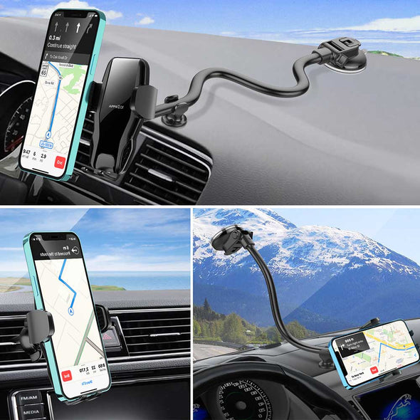 13-inch Gooseneck Cell Phone Holder for Car