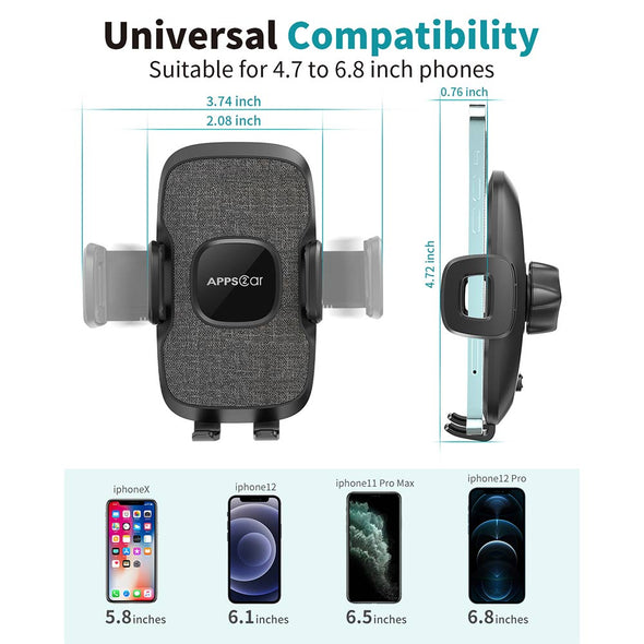 Adjustable Cradle Air Vent Phone Holder