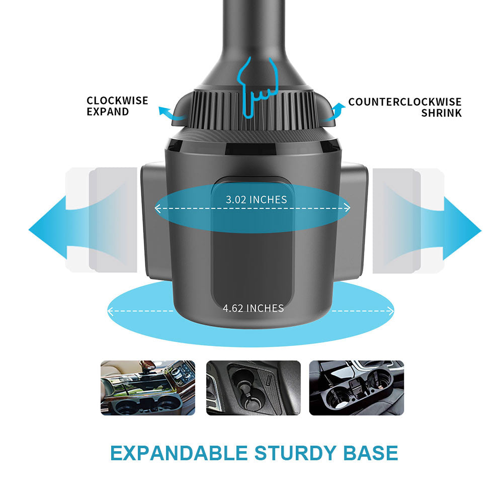 Cup Holder Magnetic Phone Mount APPS2Car Mount
