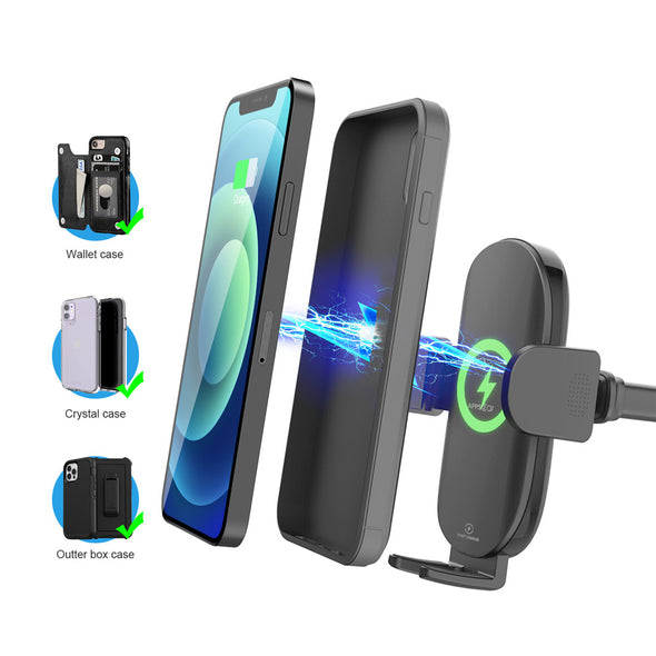 Fast Wireless Car Charger Dash Mount
