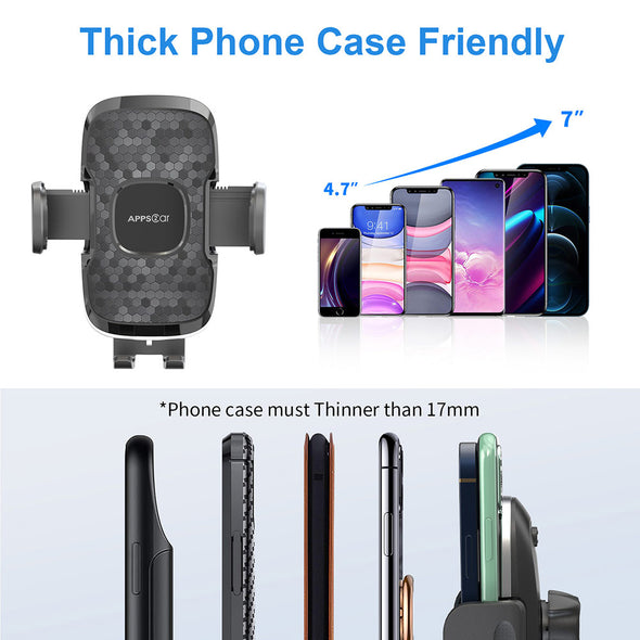 13'' Arm Windshield Phone Holder for Car Truck