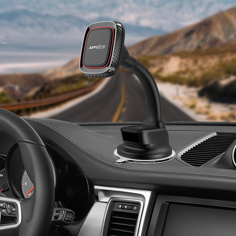 APPS2Car Flexible 8-inch Gooseneck Cradle Phone Holder for Car