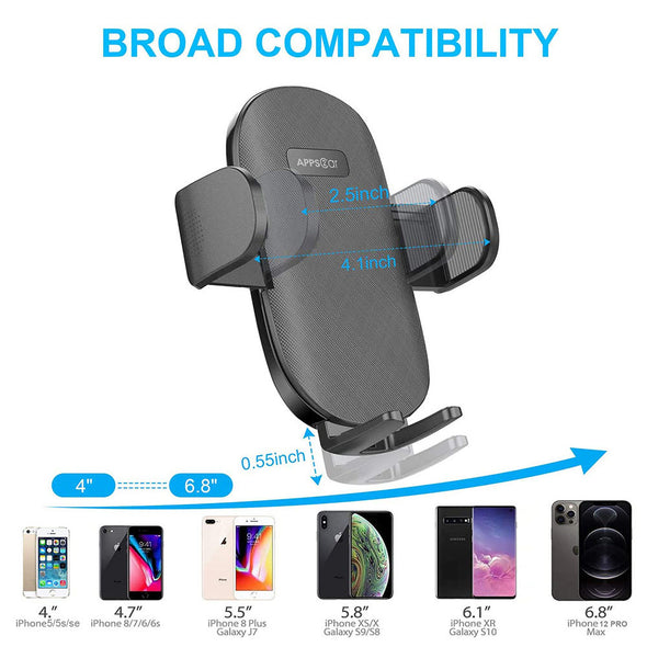 Suction Cup Car Phone Holder Adjustable Arm