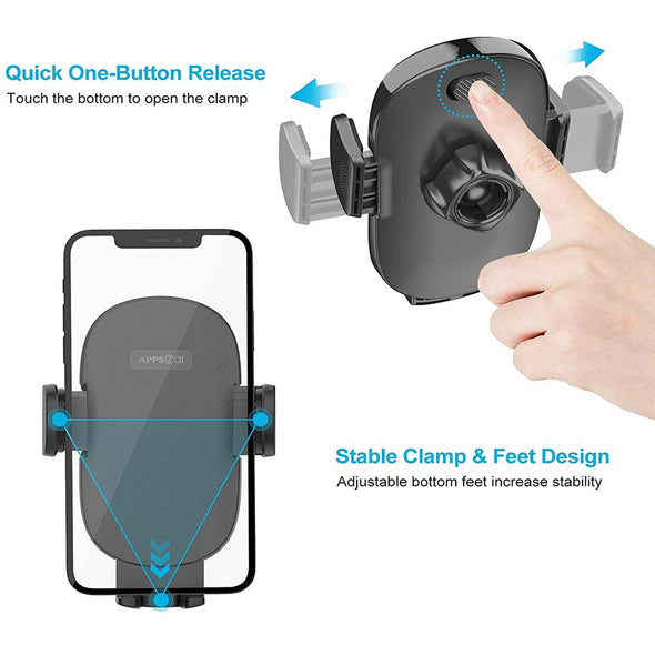 Upgraded Cradle Phone Holder Suction Cup