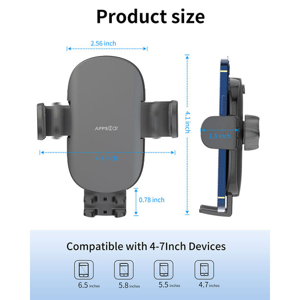 Upgraded Cradle Phone Holder Suction Cup