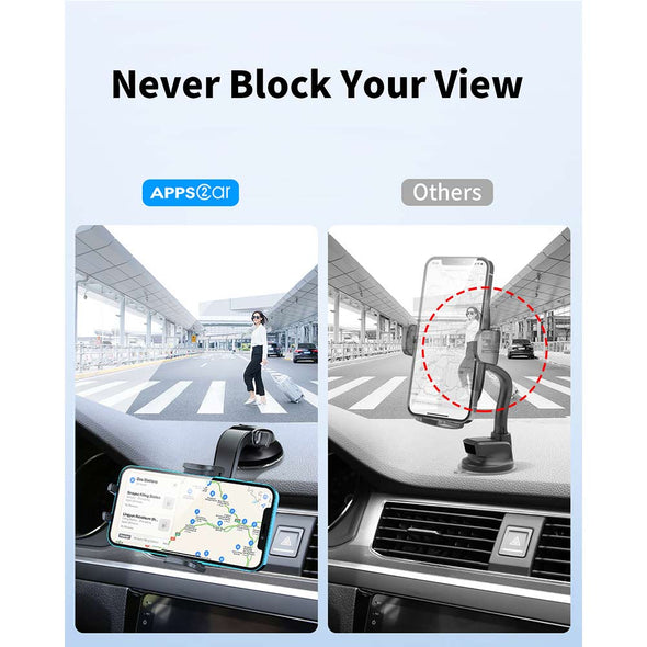 Upgraded Cradle Phone Holder Suction Cup