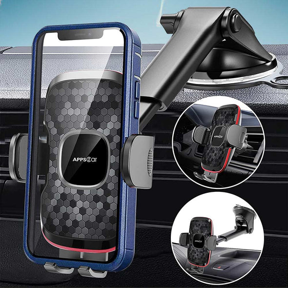 3-In-1 Dashboard & Windshield & Air Vent Phone Holder