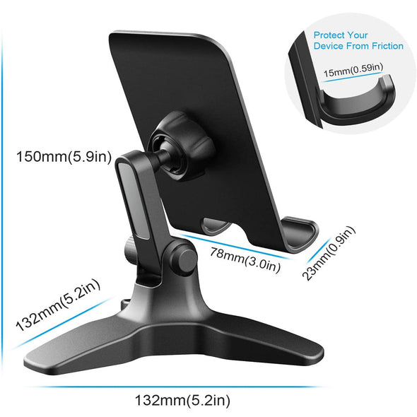 Adjustable Desk Stand For Phones & Tablets