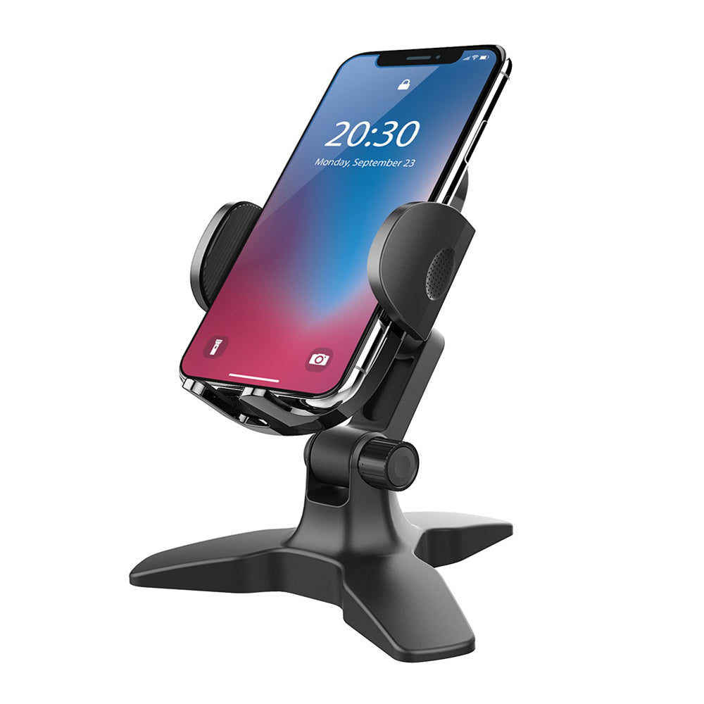 APPS2Car Phone Stand Adjustable Tripod Base Phone Holder for Desk