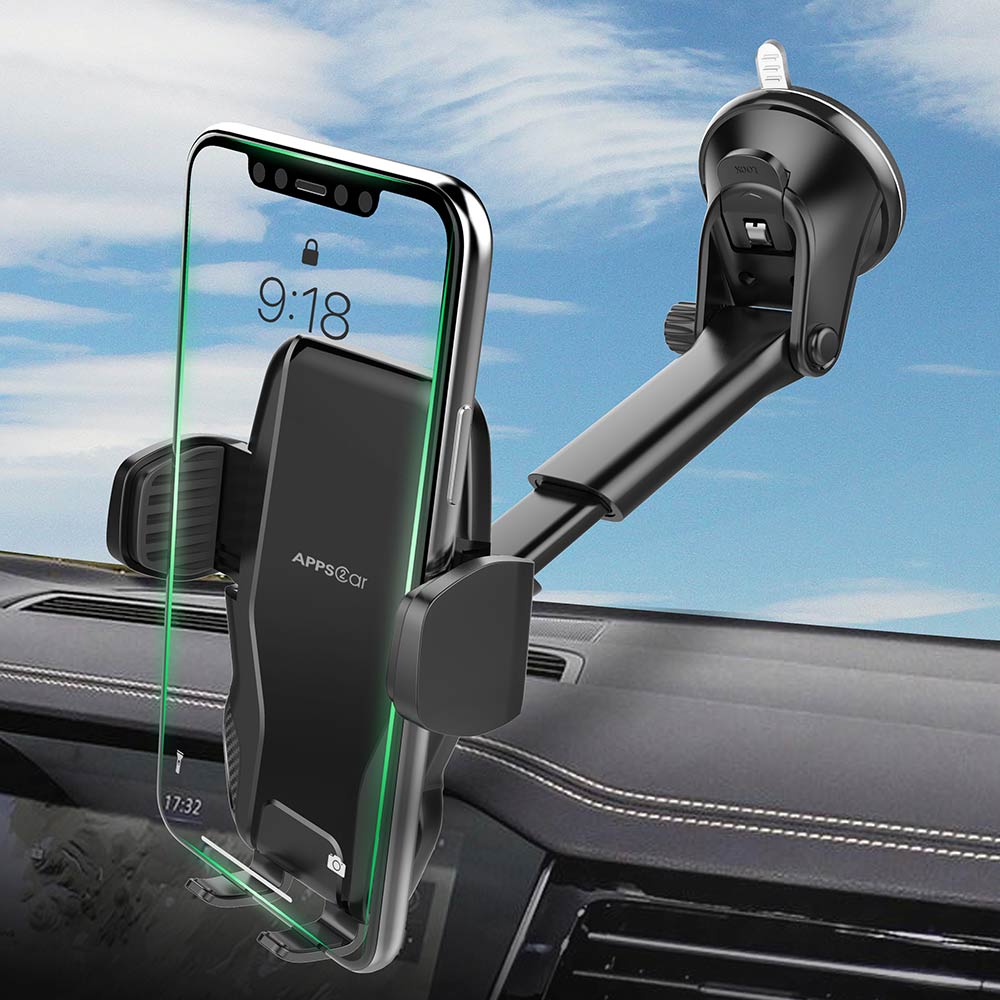 APPS2Car Dashboard & Windshield Phone Holder Suction Cup for Car Truck – APPS2Car  Mount