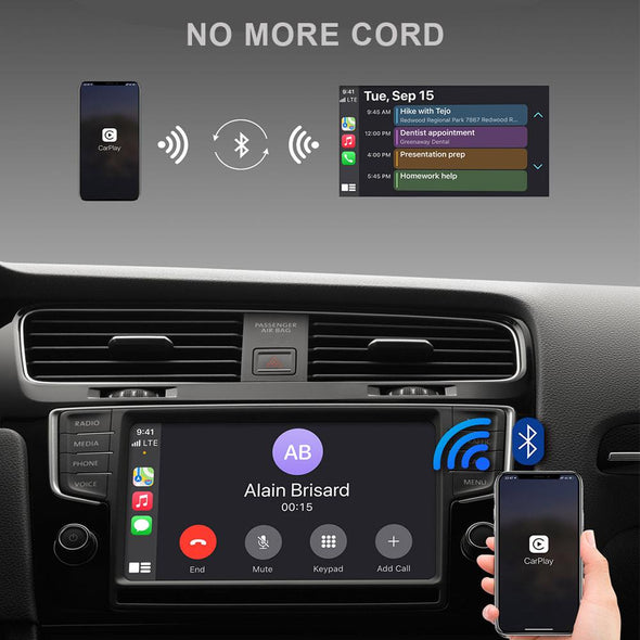 Upgraded 4.0 Wireless CarPlay Adapter