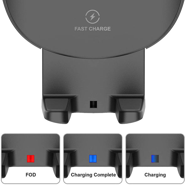 Fast Wireless Car Charger Dash Mount